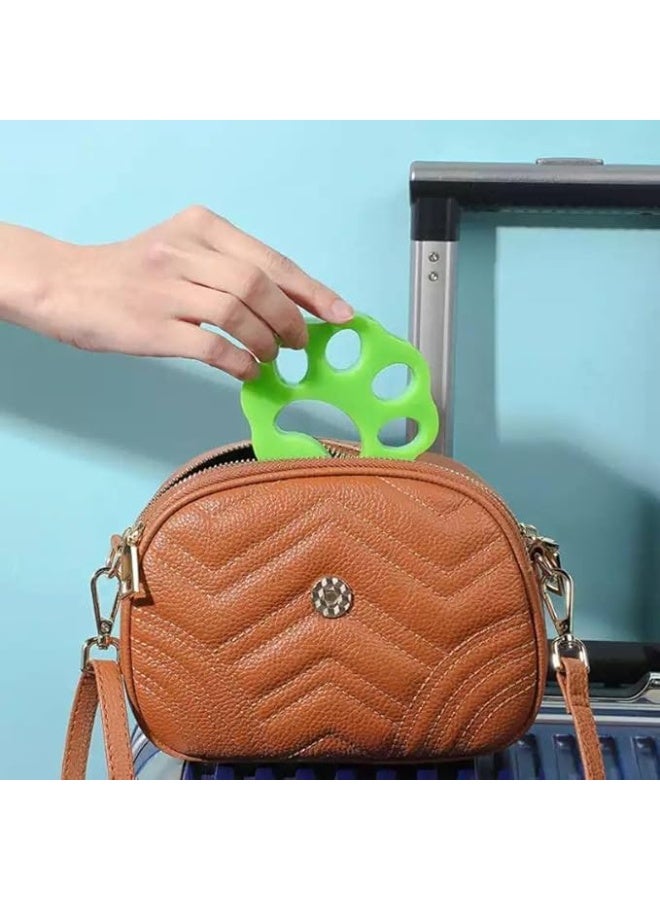 Foyer Rack Plastic Utility Cart with Handle & Wheels, Wooden Legs – 2 Tier Storage Table for Bedroom, Hotel, Restaurant, Café & Beauty Salon (Multicolor) - Image 3