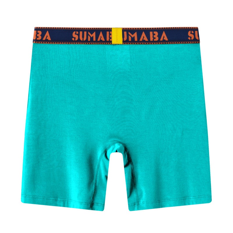 SUMABA Mens
 Extended Leg Sports Underwear, Quick Dry Breathable Moisture Wicking Comfort Boxer Briefs For Daily Training, Available Sizes M To 3XL - Image 2