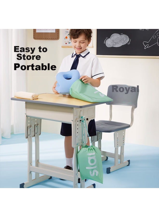 Silayi Nap Pillow For Primary School Students, First Grade Children's Special Pillow, Classroom Desk Nap Sleeping Aid - Image 4