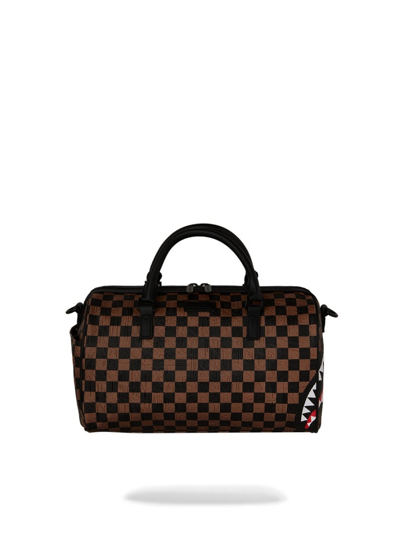 SPRAYGROUND SG CHECK 2 EMBOSS MINI DUFFLE - Image 1