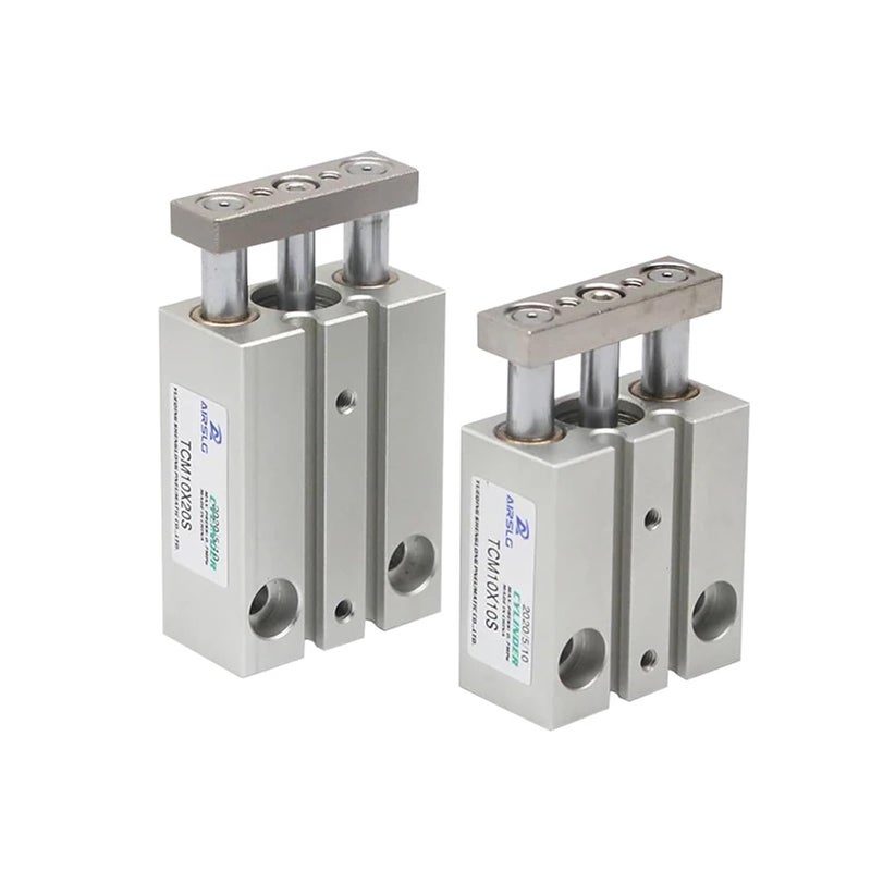 TCM6X20S Mini Guided Pneumatic Cylinder Guide Rod - Image 1