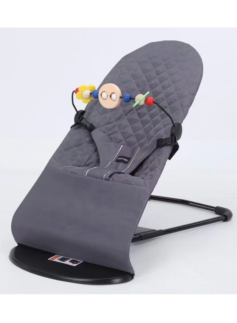 جونيوك المحمولة حديثي الولادة الطفل التوازن كرسي الروك مع 3 نقطة تسخير - Image 1