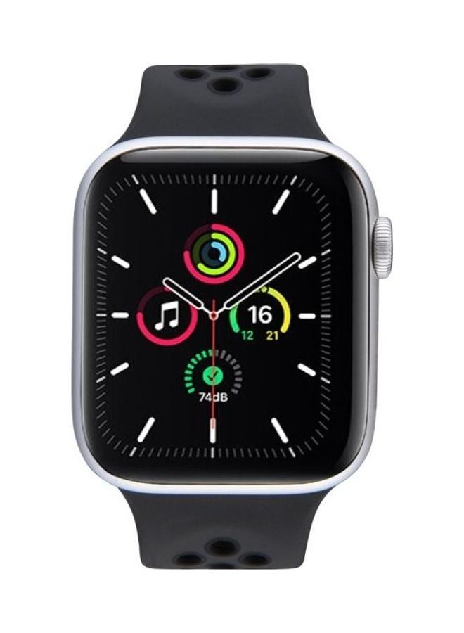 NIBEMINENT Replacement Band for Apple Watch Series 1/2/3/4/5/6/SE 38/40mm Black - Image 5