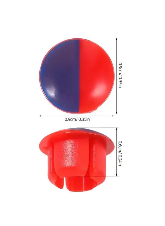 7pcs Faucet Hot Cold Water Temperature Indicator Signs Plastic Kitchen Accessories - Image 3