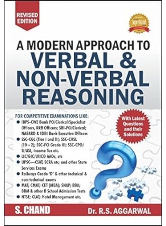 A Modern Approach to Verbal & Non-Verbal Reasoning (Old Edition) 