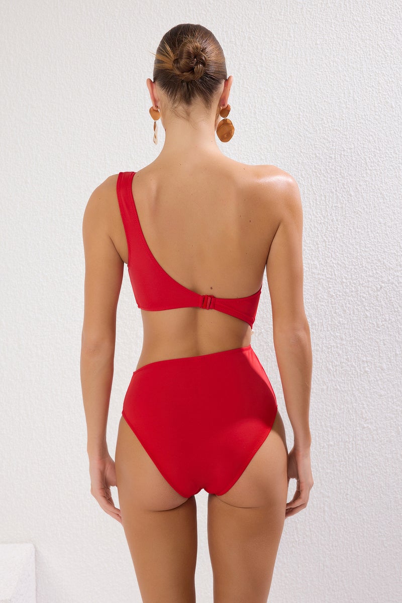 trendyol Red Accessory Single Shoulder Covered Regular Mayokini Tbess25My00008 - Image 4
