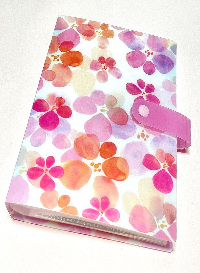 WAFOLOZE 144 Slots Nail Art Sticker Storage Book Display Collecting Equipment Nail Art Decals Photos Storage Book Manicure Designer Tools Decoration Kits(Flower) - Image 1