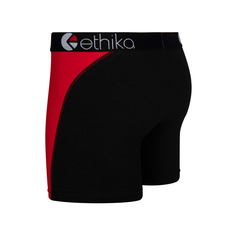 Ethika Mens MID Boxer Brief | *Solids* Black OG (RDB, Medium) - Image 2