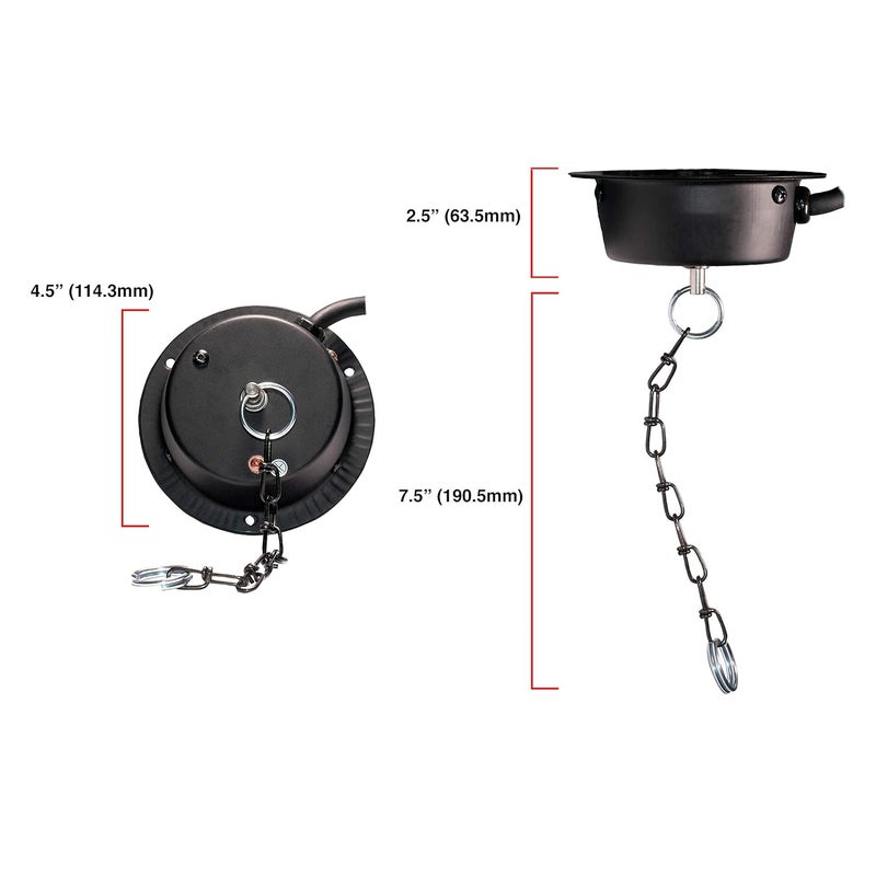 ADJ American Dj M-1Rpm Mirror Ball Motor - Image 3