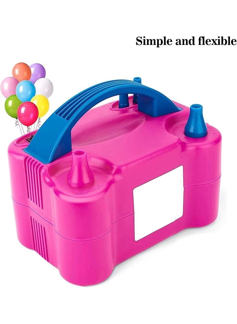 JscubeR Electric Balloon Pump Model 73005 – Dual Nozzle Balloon Inflator for Party & Decoration - Image 4