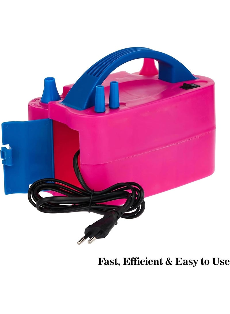 JscubeR Electric Balloon Pump Model 73005 – Dual Nozzle Balloon Inflator for Party & Decoration - Image 5