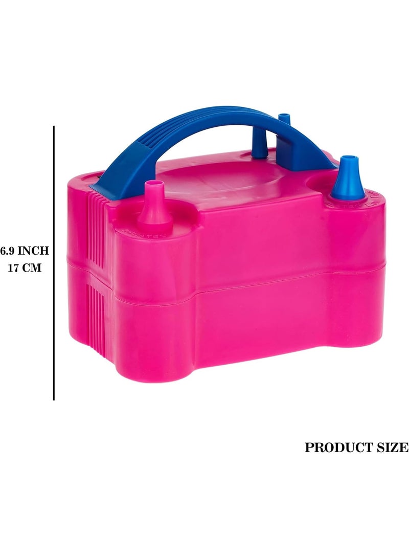 JscubeR Electric Balloon Pump Model 73005 – Dual Nozzle Balloon Inflator for Party & Decoration - Image 2