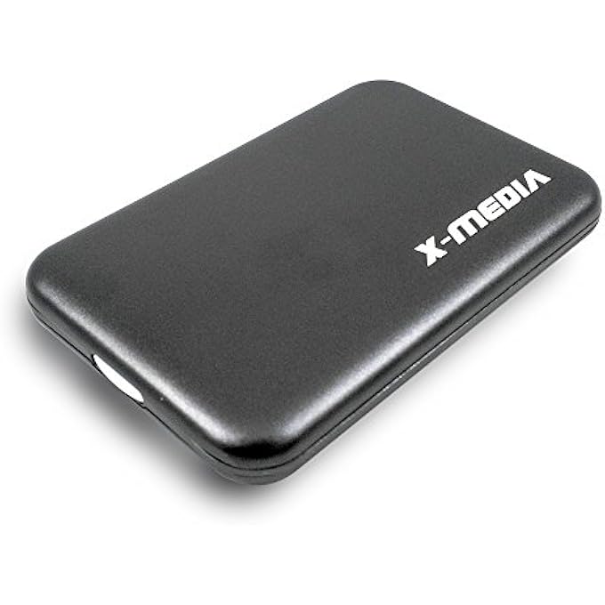 X-media 2.5" TOOL-FREE SUPERSPEED USB3.0 SATA I/II/III ALUMINUM HARD DRIVE EXTERNAL ENCLOSURE CASE [XM-EN2251U3-BK] - Image 1