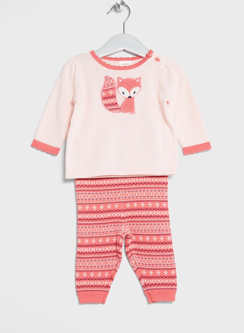 GYMBOREE Infant Fox Pyjama + Top - Image 1