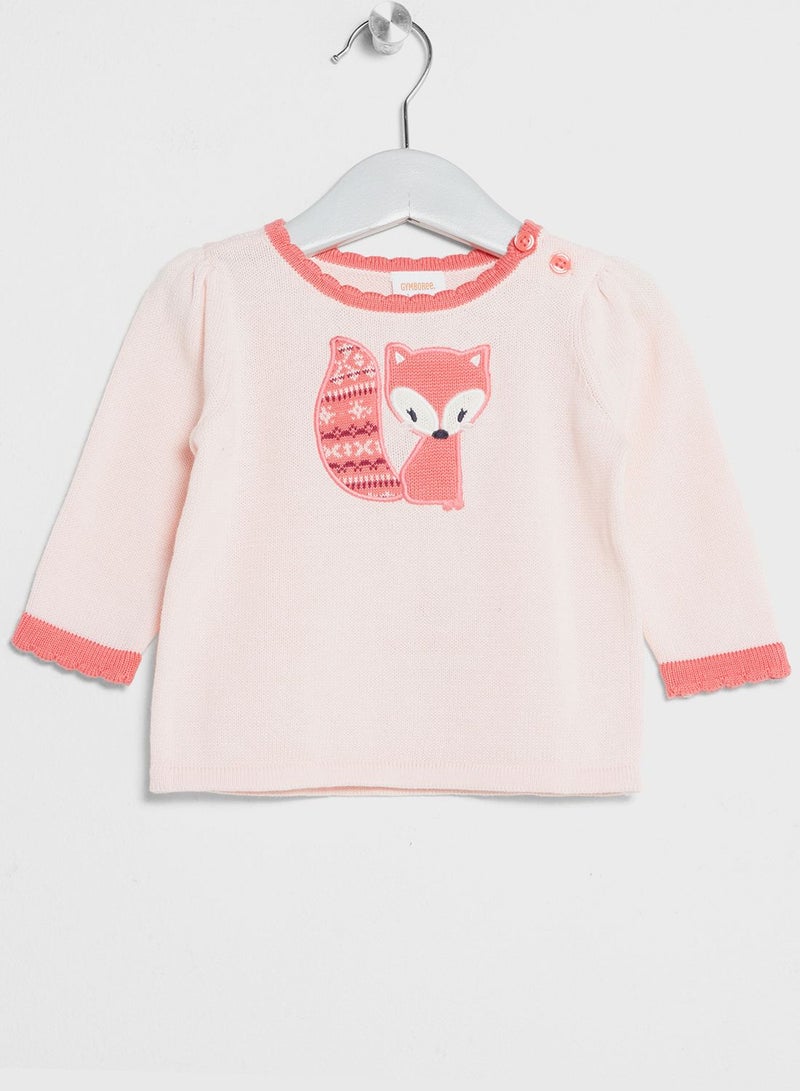 GYMBOREE Infant Fox Pyjama + Top - Image 2
