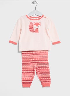 GYMBOREE Infant Fox Pyjama + Top  - Image 1