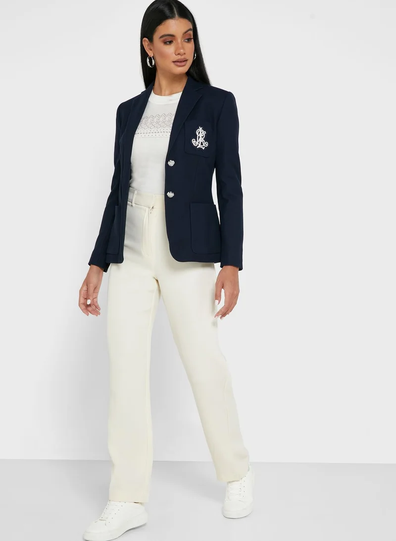 Lauren Ralph Lauren Anfisa Pocket Detail Blazer