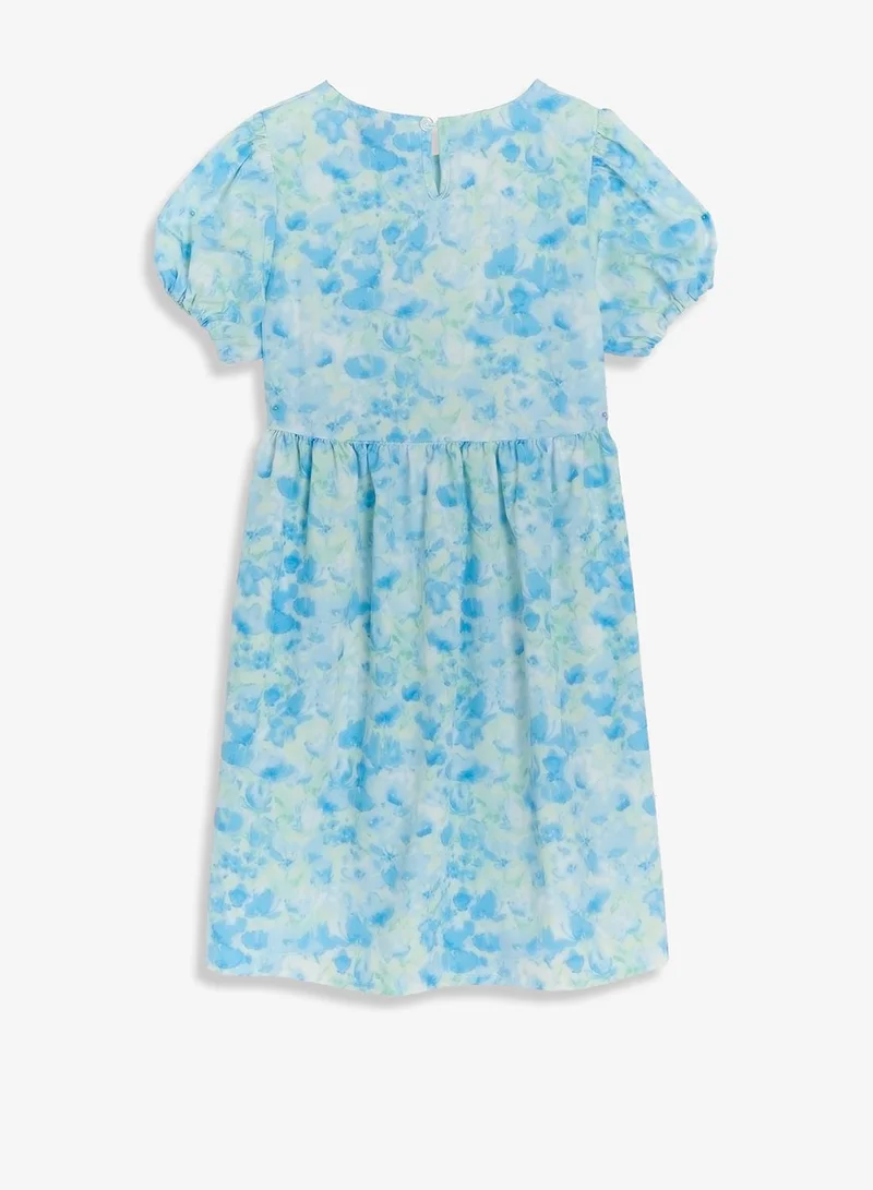 Pinata  Floral Print Puff Sleeve Dress for Women | Best Price UAE