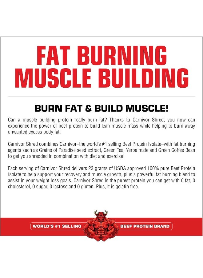 MUSCLEMEDS Carnivor Shred, Chocolate, 4Lb  - Image 4