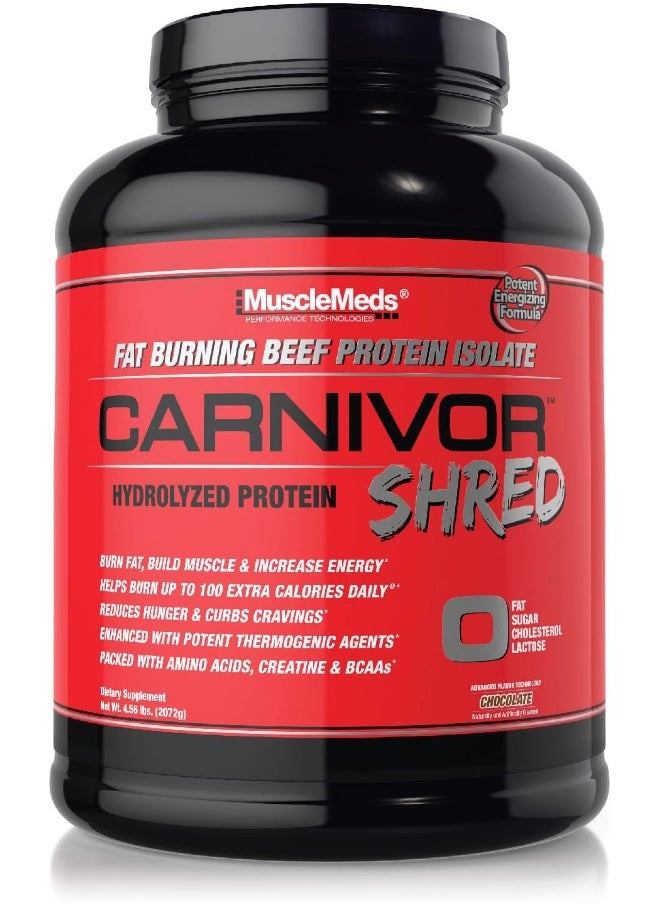 MUSCLEMEDS Carnivor Shred, Chocolate, 4Lb  - Image 1