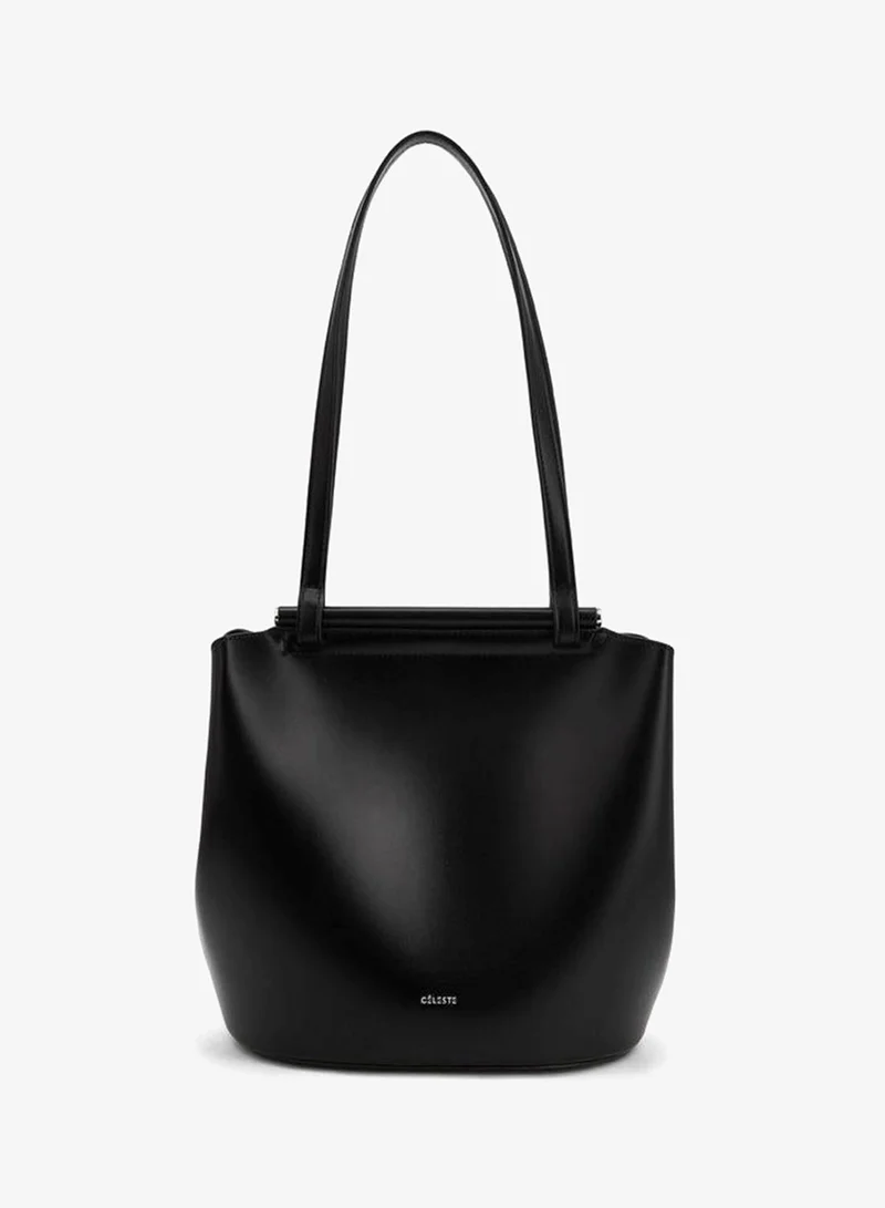 سيليست Solid Shoulder Bag With Double Handle