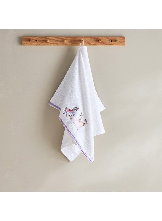Home Box Grace Meadows Unicorn Turkish Cotton Kids Hand Towel 50 x 80 cm  - Image 1