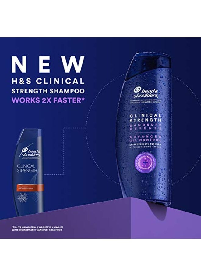 Head & Shoulders شامبو هيد آند شولدرز المضاد للقشرة + شامبو التحكم المتطور في الزيت، 13.5 أونصة سائلة، 5.291 أونصة سائلة  - Image 4
