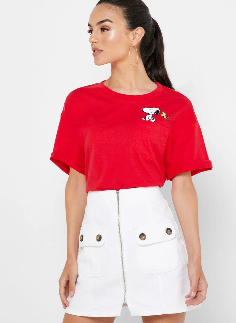 FOREVER 21 Snoopy T-Shirt