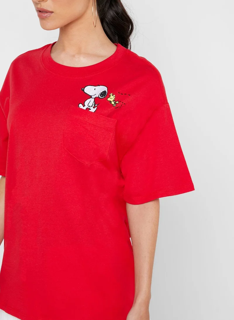FOREVER 21 Snoopy T-Shirt