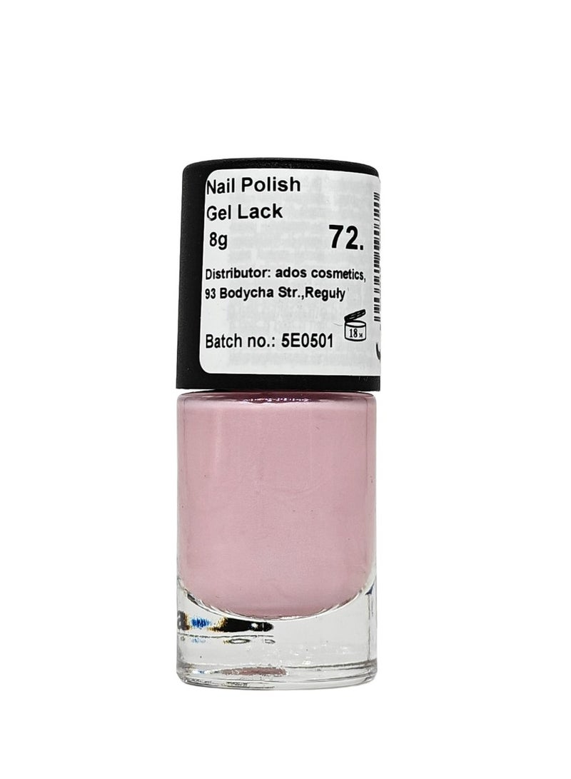ados Nail Polish Gel Lack 8 g - No.72 - Image 2