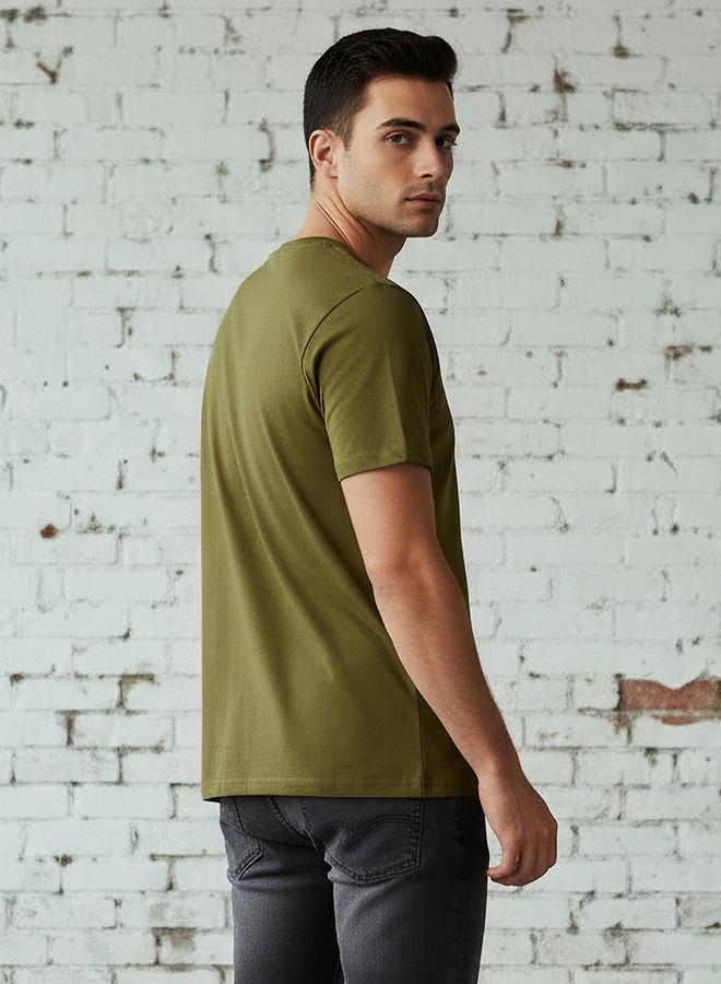 SP Characters Men Regular Fit Round Neck Short Sleeves One Piece Print T-shirt - Image 2