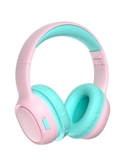 Tronsmart Tronsmart KH02 Bluetooth Headphones Kids Wireless 74/85/93 dBA Volume Limit, 45 Hours Battery Children's Headphones, Foldable Children's Headphones Over Ear with Microphone for School Tablet, (Pink)  - Image 1