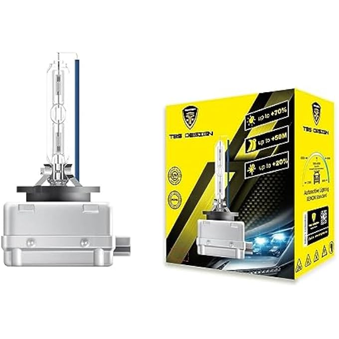 TBS DESIGN D1S Hid Xenon Bulbs High Brightness 35W 6000K Cool White Car Bulb - Image 1
