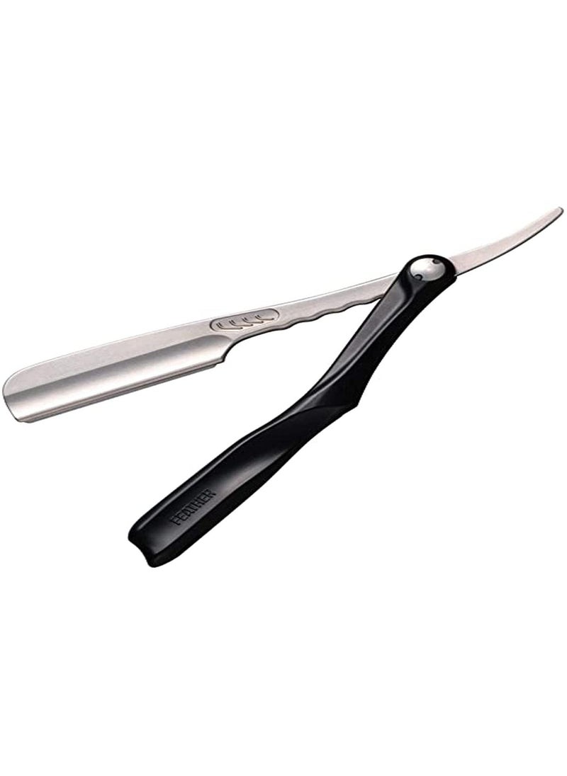 Feather - Feather Artist Club Black SS Folding Handle Razor - Image 1