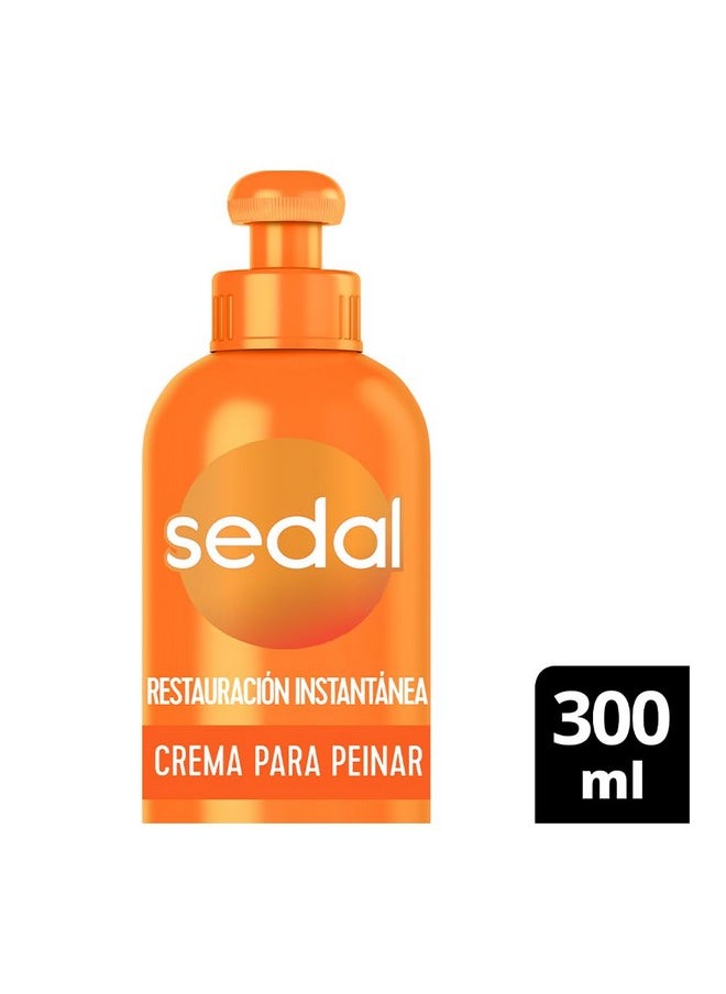 Sedal S.O.S. Reconstruccion Estructural Con Bio Keratina Crema Para Peinar (Styling Hair Cream Structural Reconstruction) 300 Ml  - Image 2