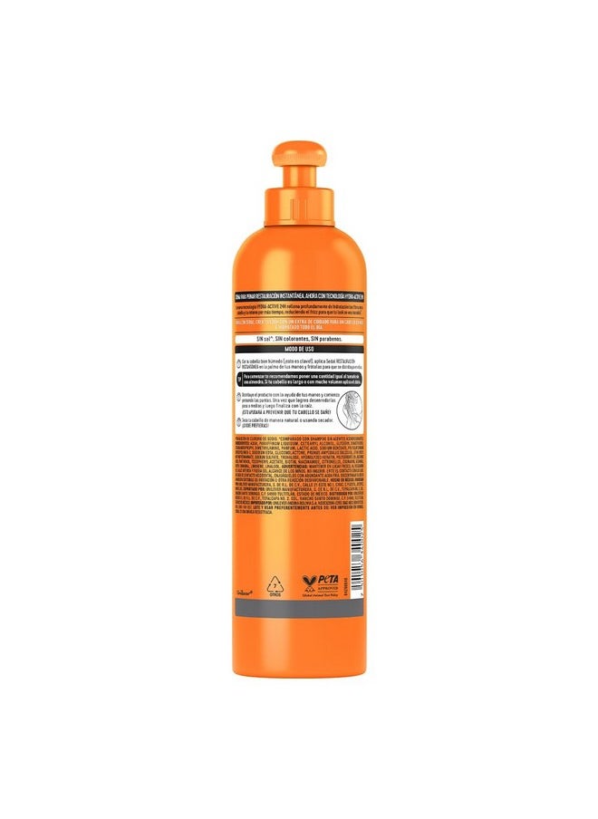 Sedal S.O.S. Reconstruccion Estructural Con Bio Keratina Crema Para Peinar (Styling Hair Cream Structural Reconstruction) 300 Ml  - Image 3