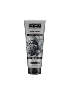 Freeman FREEMAN Pore Clearing Volcanic Ash Peel-Off Gel Facial Mask, Deep Cleansing, Removes Dirt From Pores, Not Over-Drying, Easy-to-use, For Men, 6 fl.oz./175 mL Tube  - Image 1