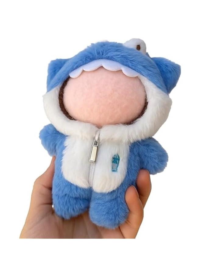 Arabest Fit Labubu Clothes – Cute Shark Outfit Set for 17cm Labubu Doll, Clothes for Labubu Accessories (No Doll, Blue)  - Image 4