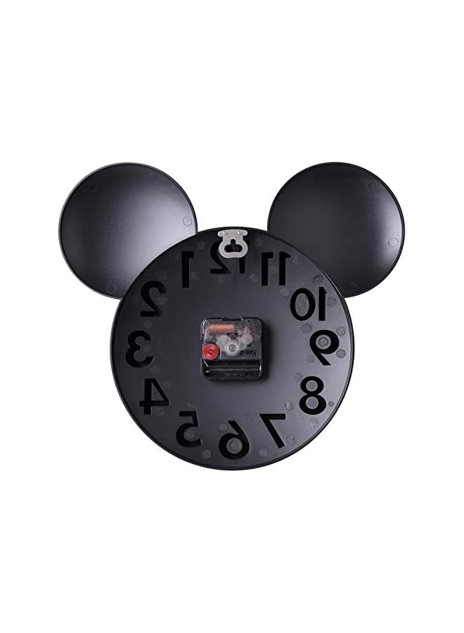 The Bros Modern Design Mickey Mouse Big Digit 3D Wall Clock Home Decor Decoration - Black, One Size - Image 3