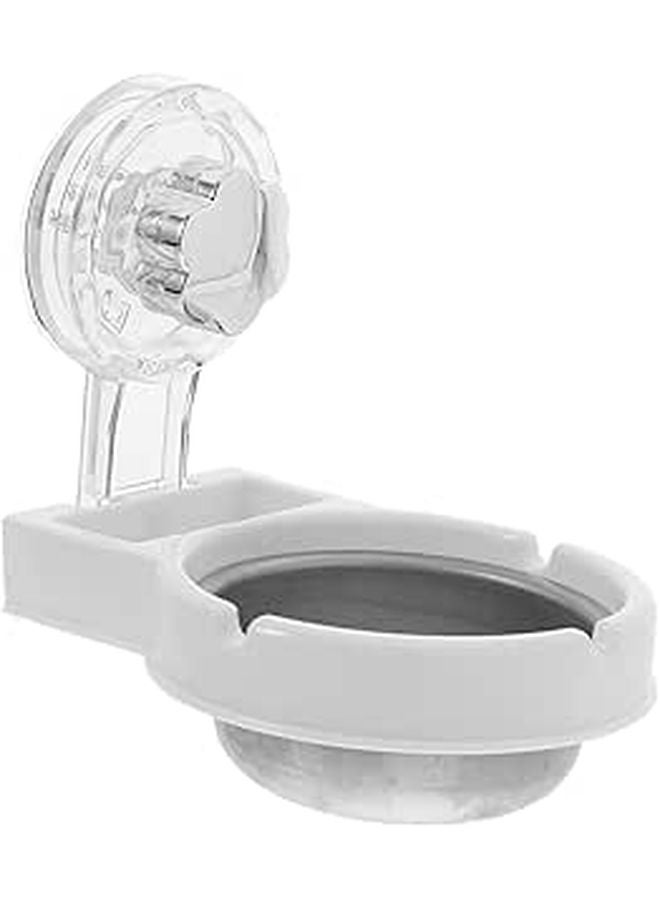 Stainless Steel Wall Mounted Ashtray Windproof Ash Holder White Smoke Resistant - Image 1