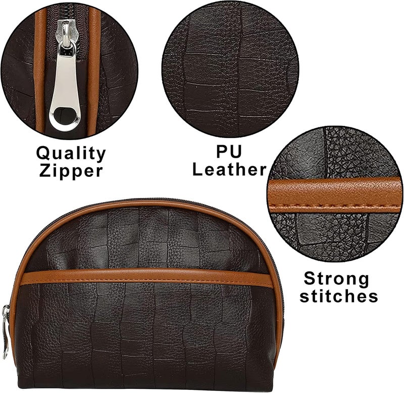 SNDIA 2-Set Toiletry Travel Bags – Shaving Kit Pouch for Men & Women – Waterproof Cosmetic Organizer for Travel, Gym, and Daily Use - Image 4