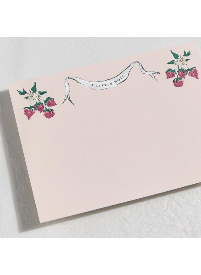Minted Strawberry Queen Stationery Set - Image 2