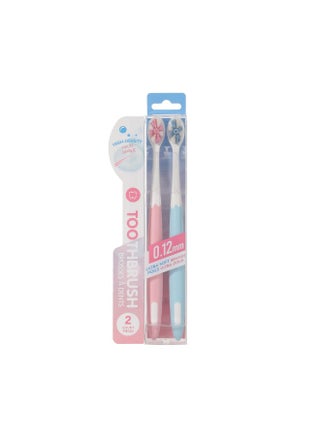 Experience gentle yet effective brushing with this 2-count pack of high-density soft petal toothbrushes. - pzsku/Z6198C9E4B4B9F19B7B87Z/45/_/1742553553/a9df5d1c-9074-4ecc-b9d3-7442ce42bebf