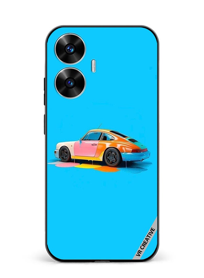 VR CREATIVE Protective Case Cover For Realme C55 Car Design Multicolour - Image 1