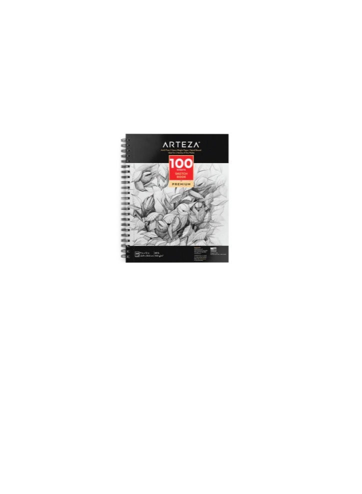 SKETCH BOOK 9"X12" 100 SHEETS