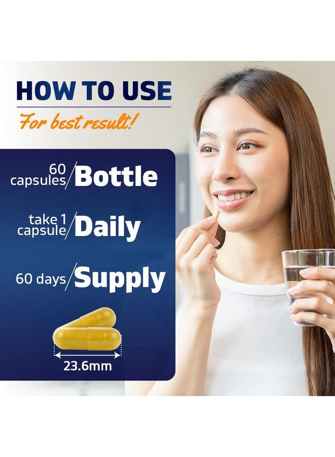 Vitamatic Berberine Supplement 500mg - 60 Vegetable Capsules - Made in The USA - Gluten Free - Non-GMO (1 Bottle) - Image 3