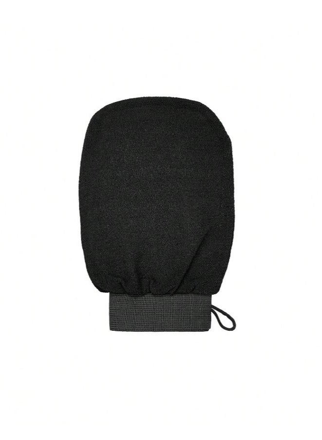 4 Pieces Original Shower Moroccan Glove Black Moroccon Loofah for body scrub  - Image 4