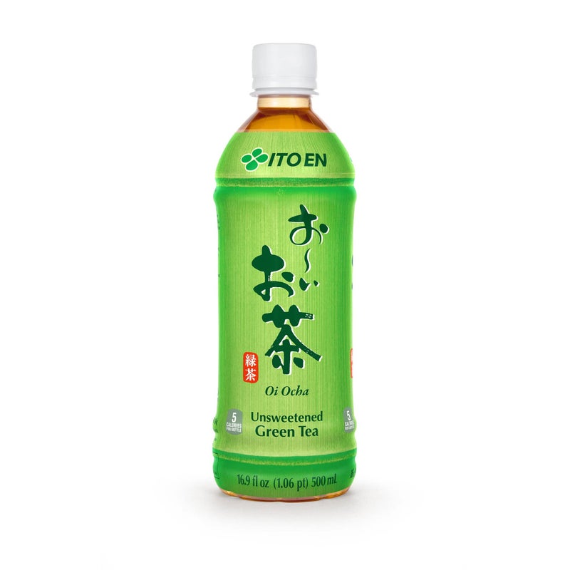 Ito En Tea Oi Ocha Green Tea, Unsweetened, 16.9 Ounce (Pack of 12) - Image 1