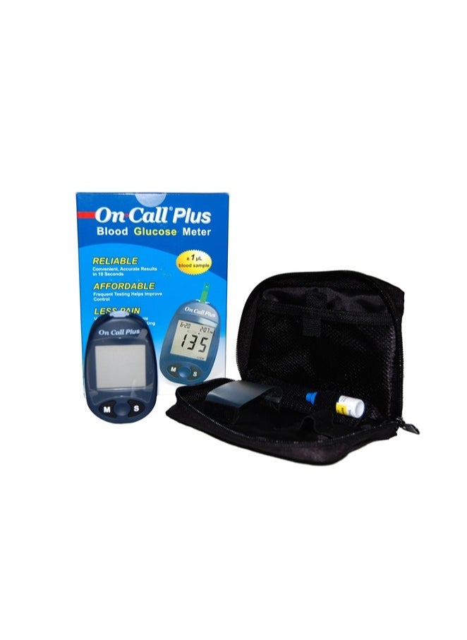On call plus Blood Glucose Monitoring Kit with 4 Pack of 50 Test Strips  - Image 3