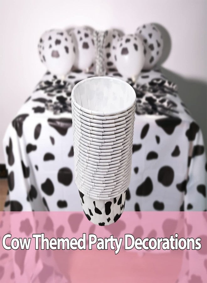 EaciTown 100 Pcs Cow Print Cupcake Liners Case Cow Baking Cups Cow Print Cupcake Wrappers Holders Ice Cream Cups Waterproof and Greaseproof for High Temperature - Image 5
